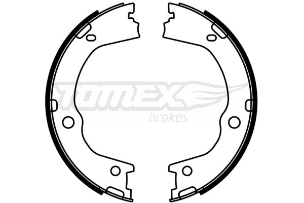TOMEX Brakes Bremsbackensatz